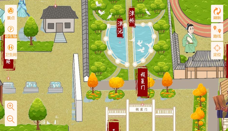 玉环手绘地图景区语音讲解导览系统：智慧景区建设的基石